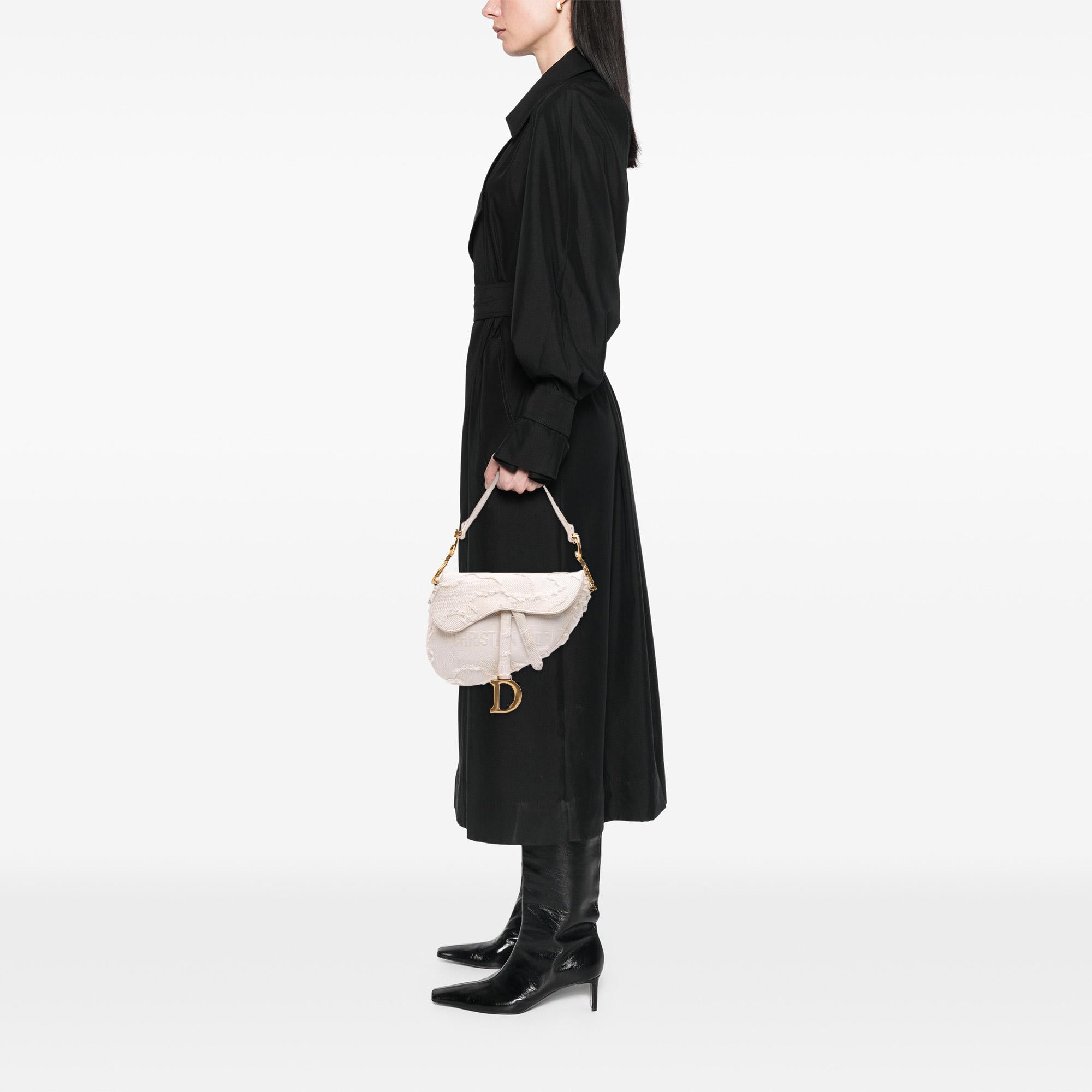 Dior Ultra Matte Calfskin Saddle Bag