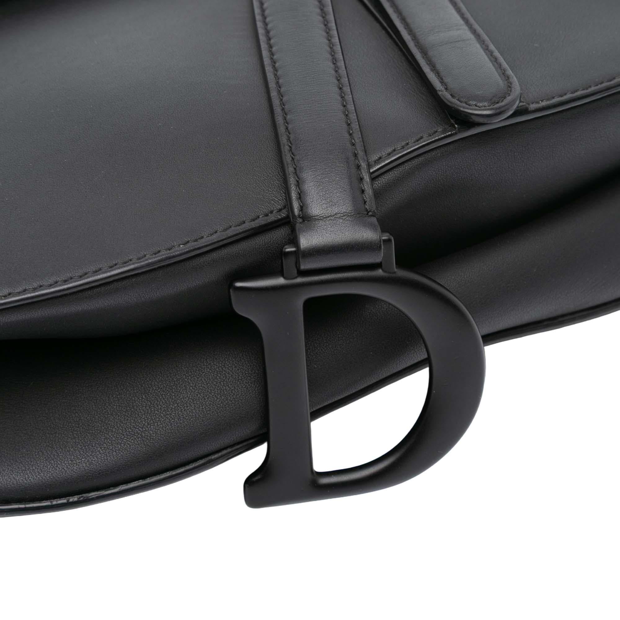 Dior Ultra Matte Calfskin Saddle Bag