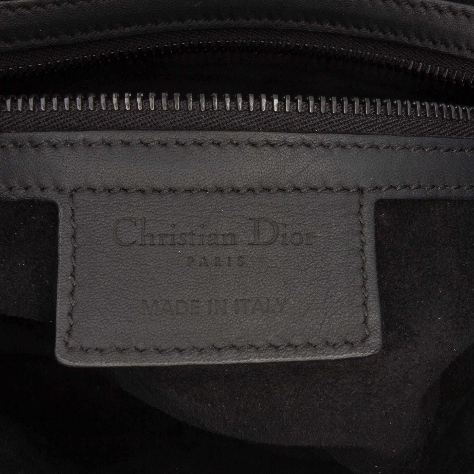 Dior Ultra Matte Calfskin Saddle Bag