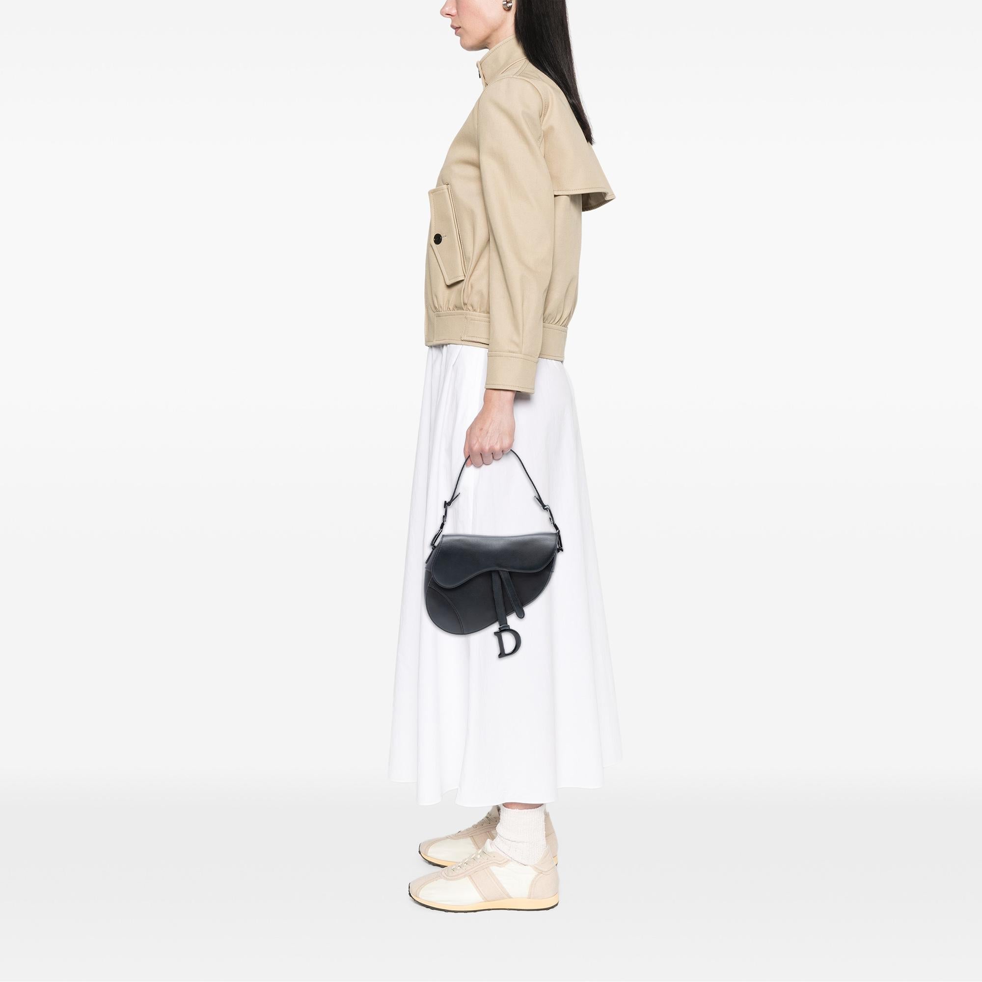 Dior Ultra Matte Calfskin Saddle Bag