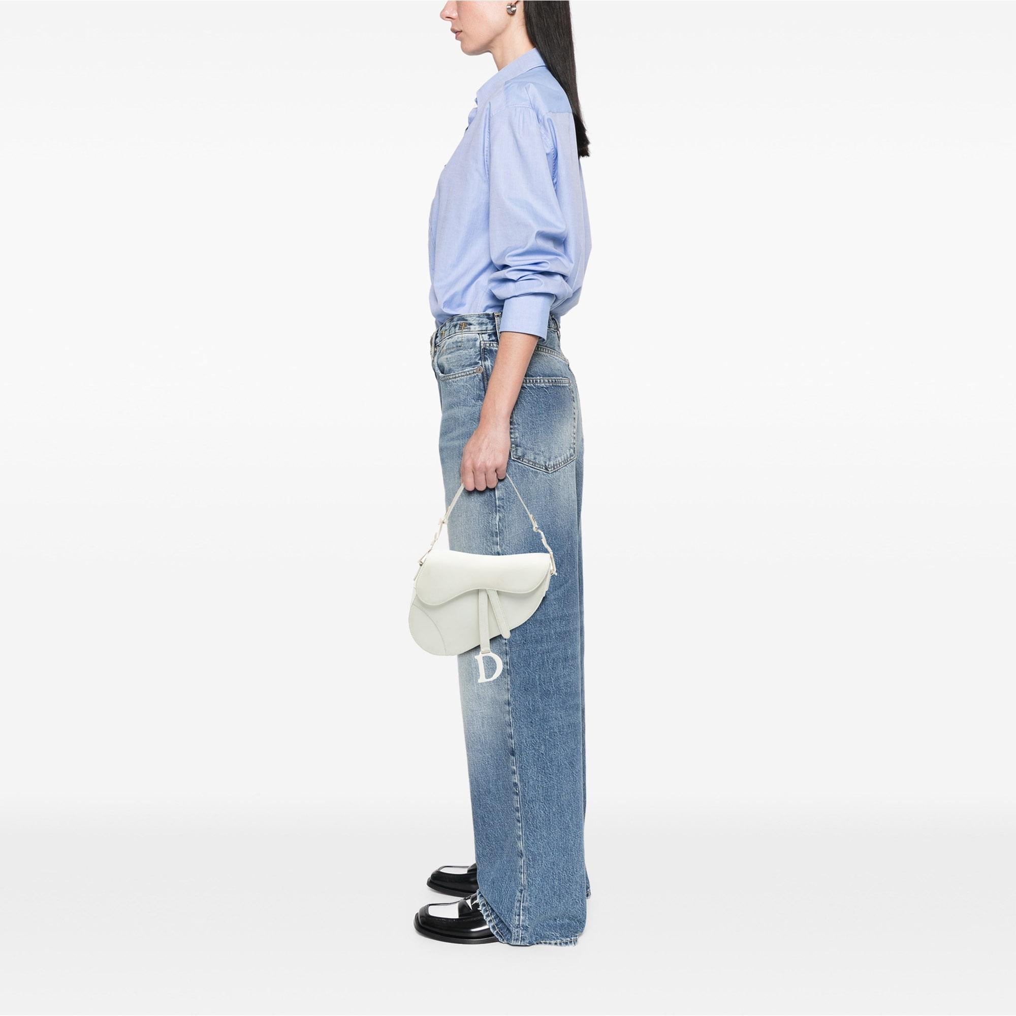 Dior Ultra Matte Calfskin Saddle Bag