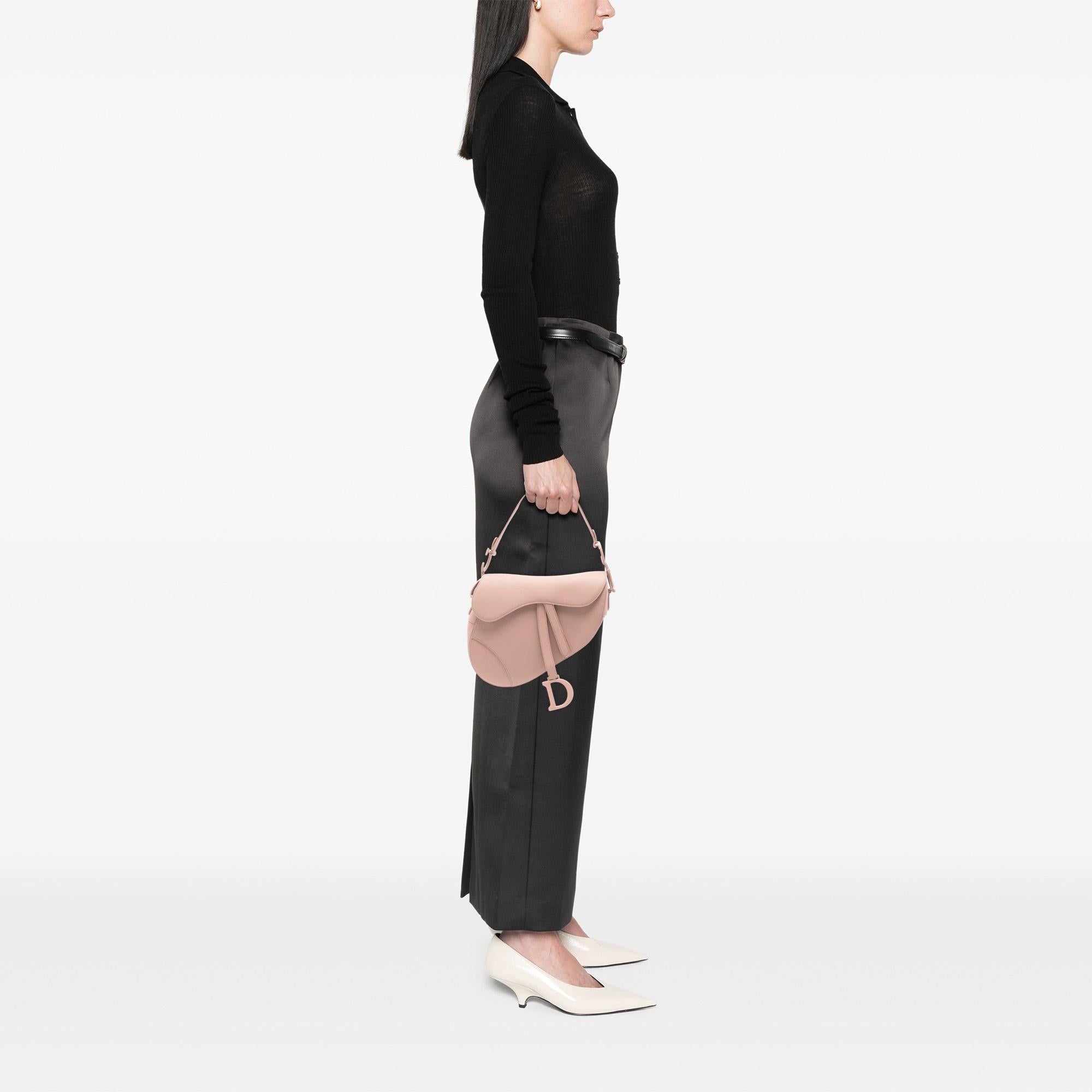 Dior Ultra Matte Calfskin Saddle Bag