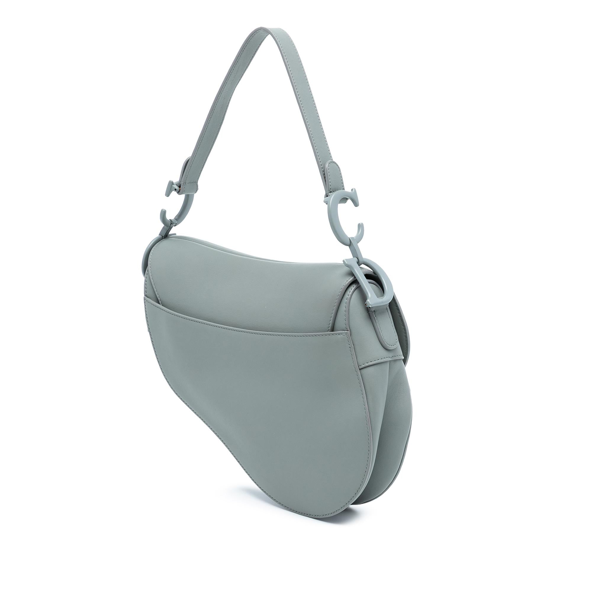 Dior Ultra Matte Calfskin Saddle Bag