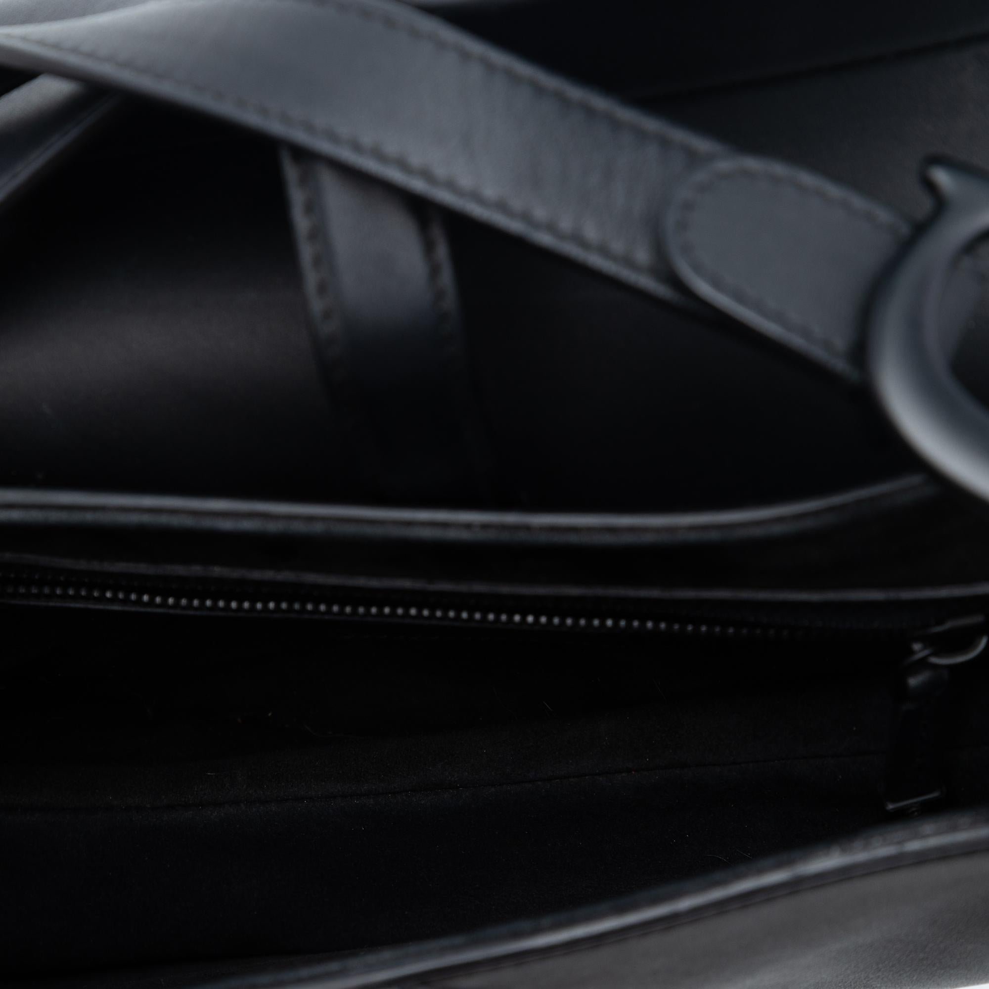 Dior Ultra Matte Calfskin Saddle Bag