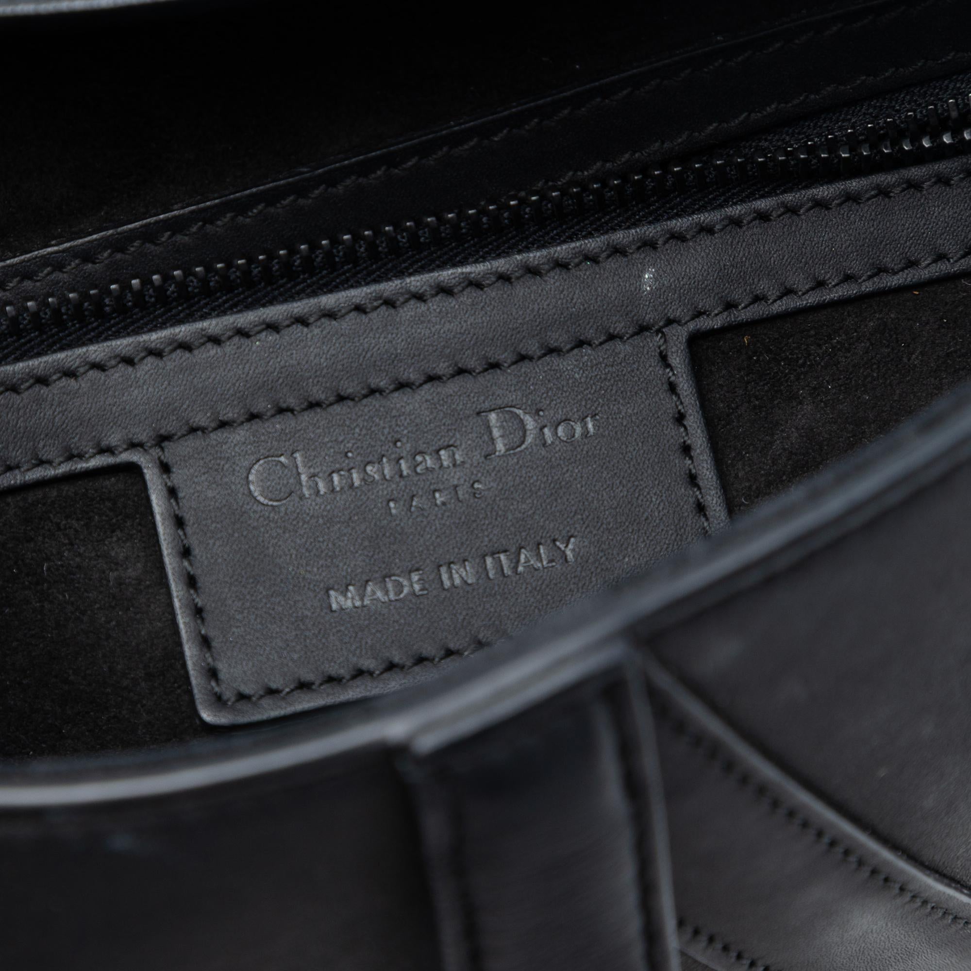 Dior Ultra Matte Calfskin Saddle Bag