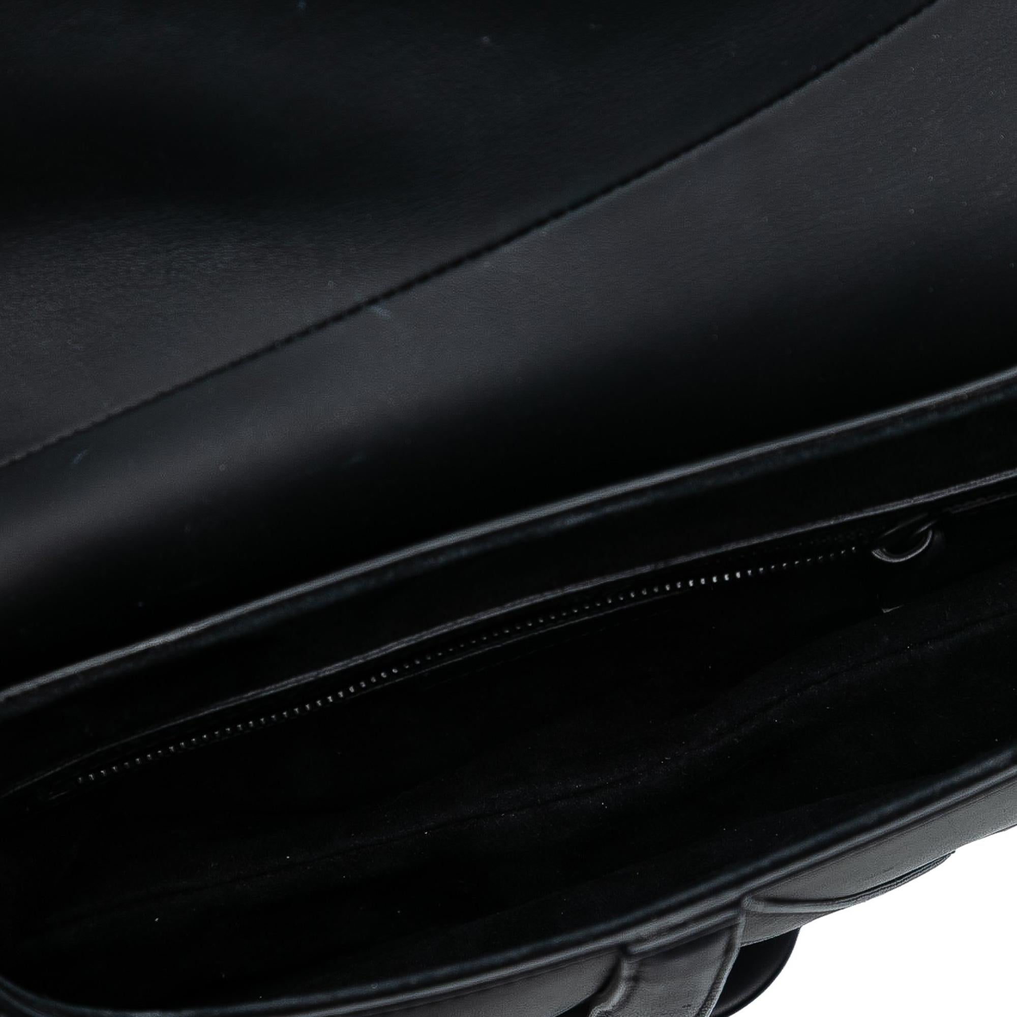 Dior Ultra Matte Calfskin Saddle Bag
