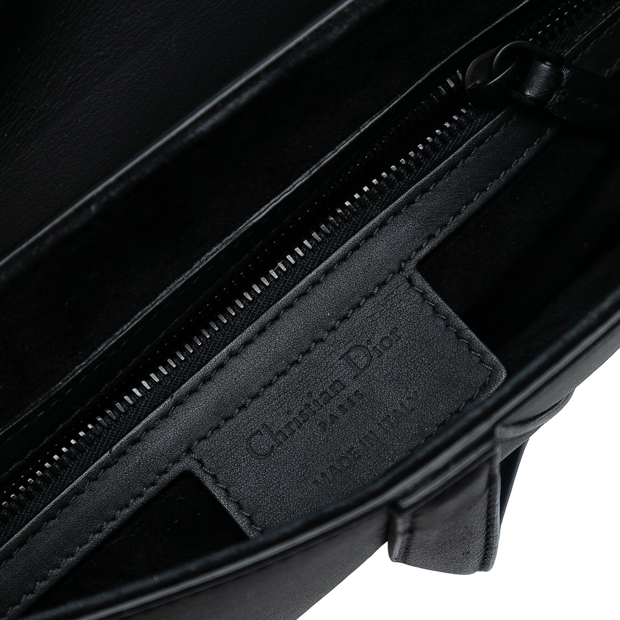 Dior Ultra Matte Calfskin Saddle Bag