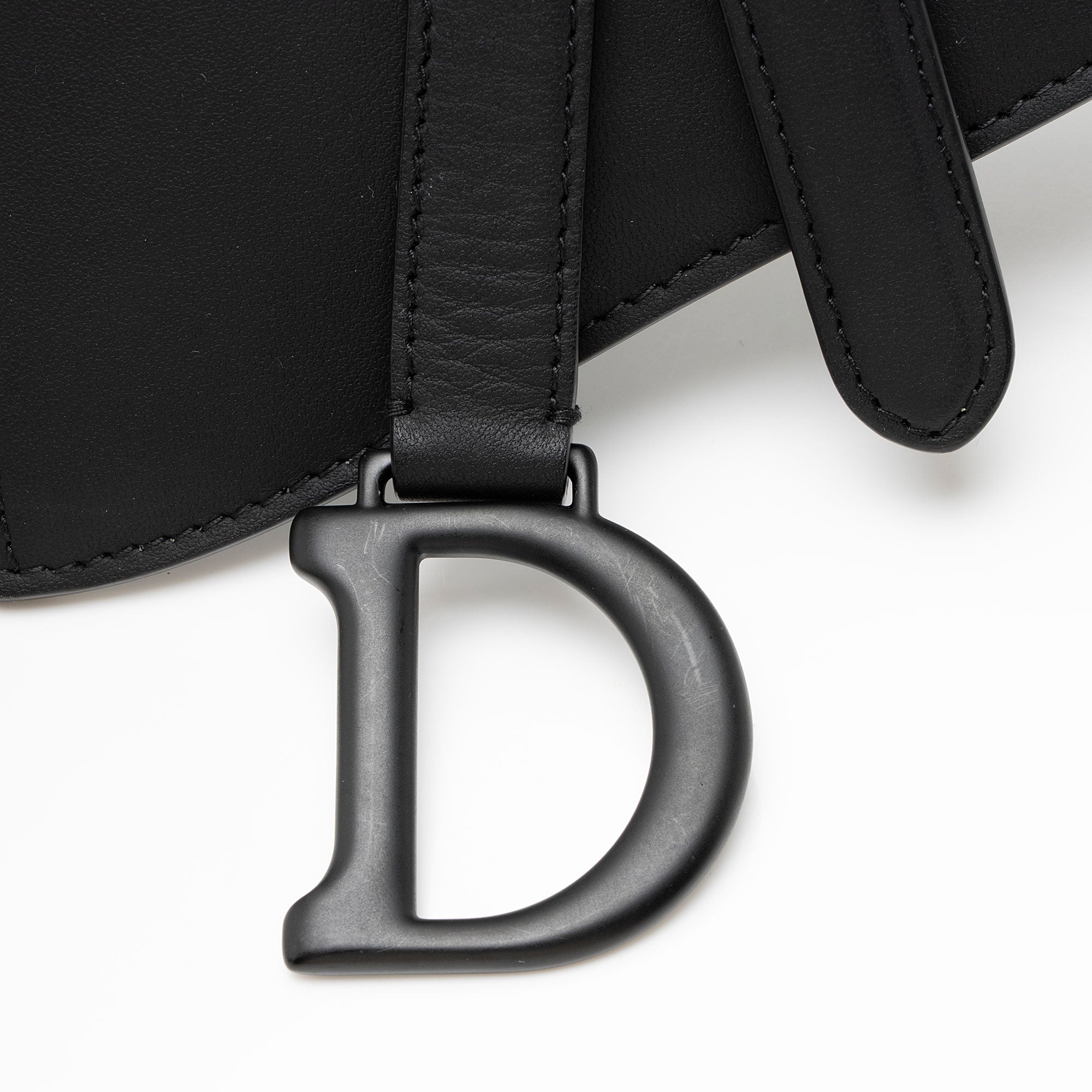 Dior Ultra Matte Calfskin Saddle Belt Bag