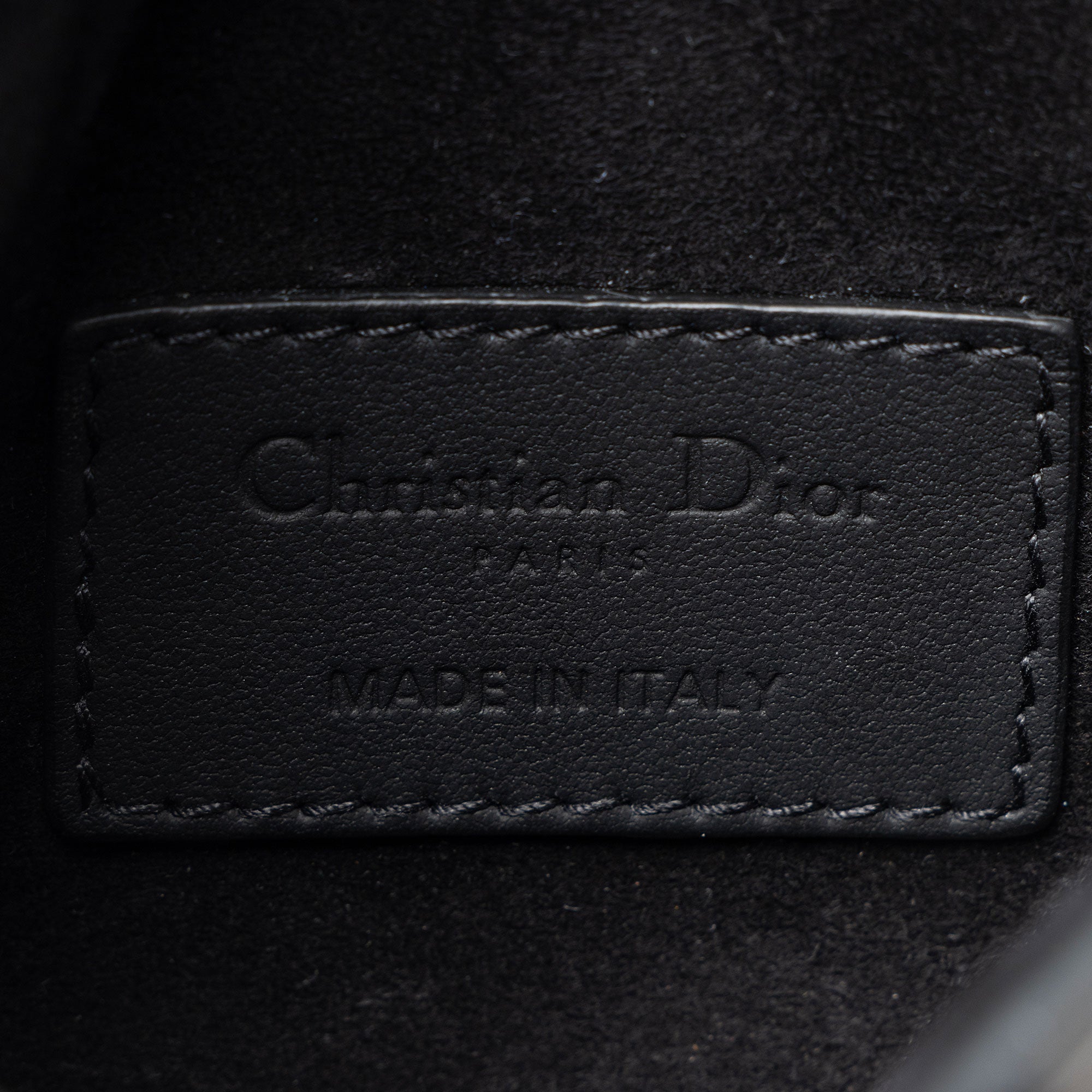 Dior Ultra Matte Calfskin Saddle Belt Bag
