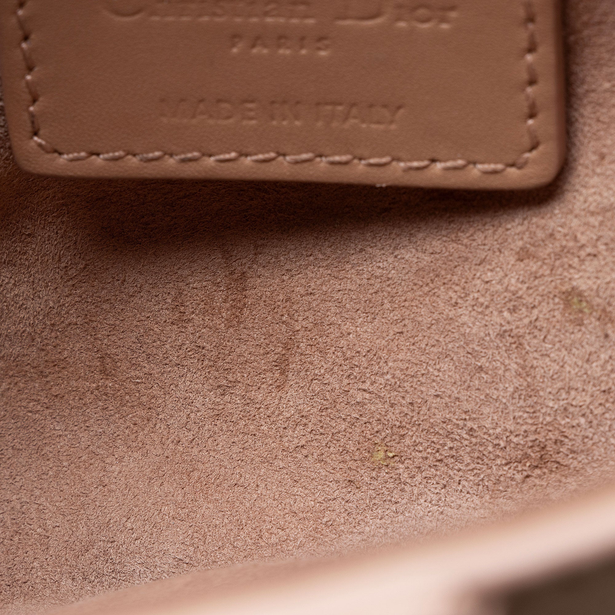 Dior Ultramatte Calfskin Saddle Bag
