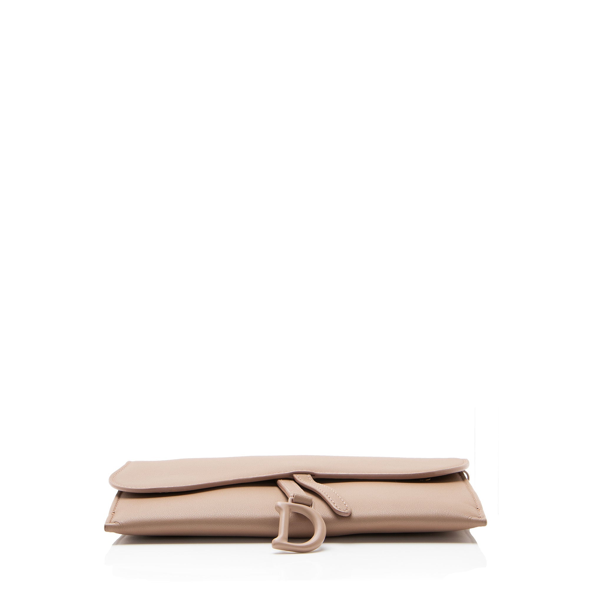 Dior Ultramatte Calfskin Saddle Chain Pouch