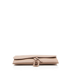 Dior Ultramatte Calfskin Saddle Chain Pouch