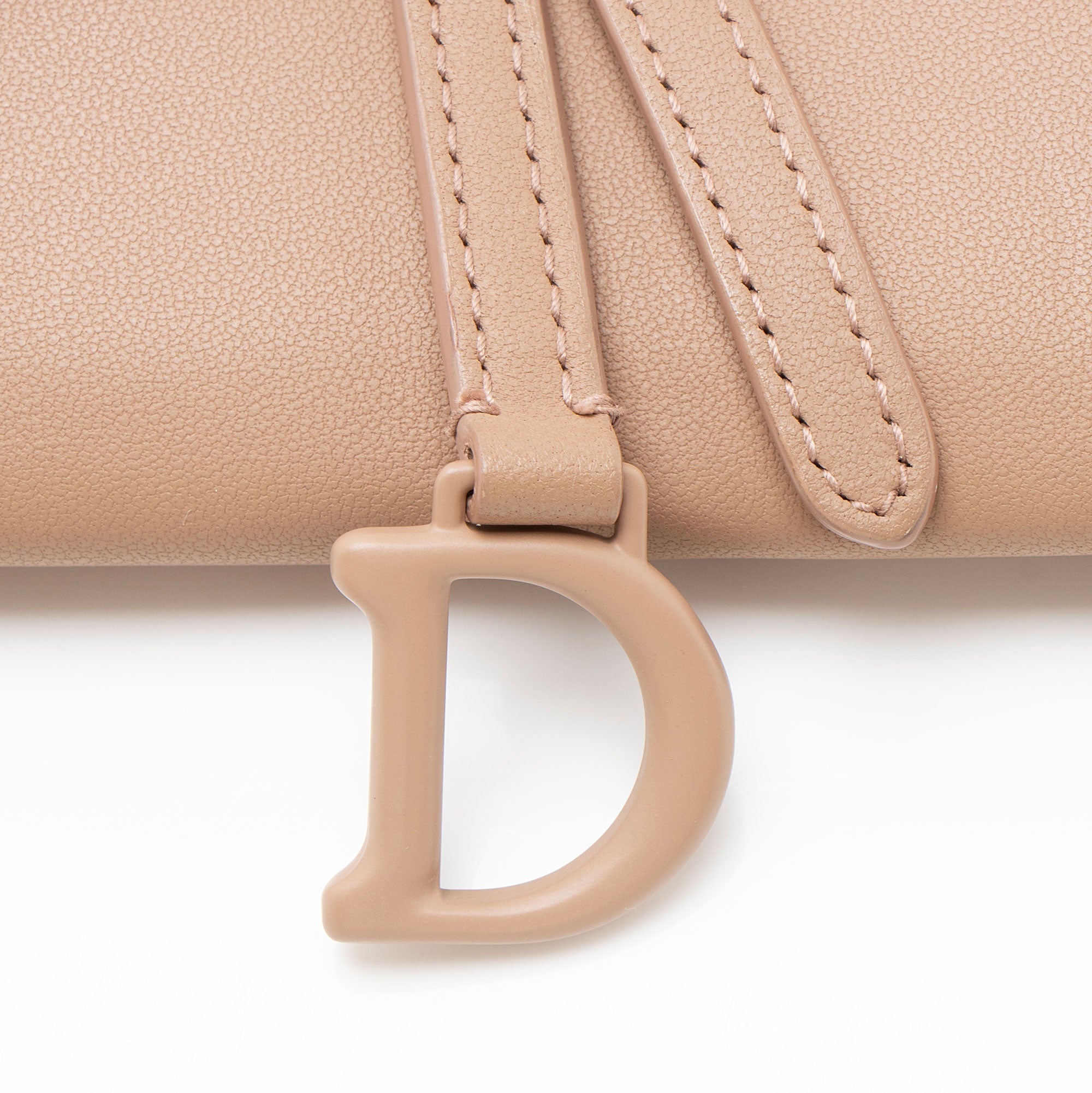 Dior Ultramatte Calfskin Saddle Chain Pouch