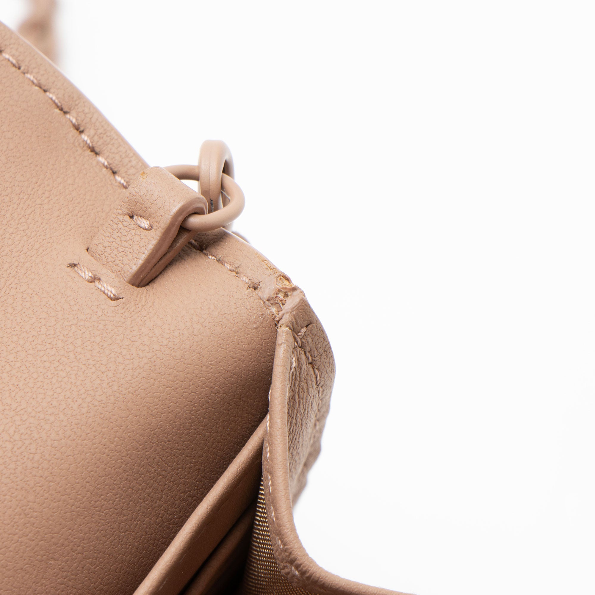 Dior Ultramatte Calfskin Saddle Chain Pouch