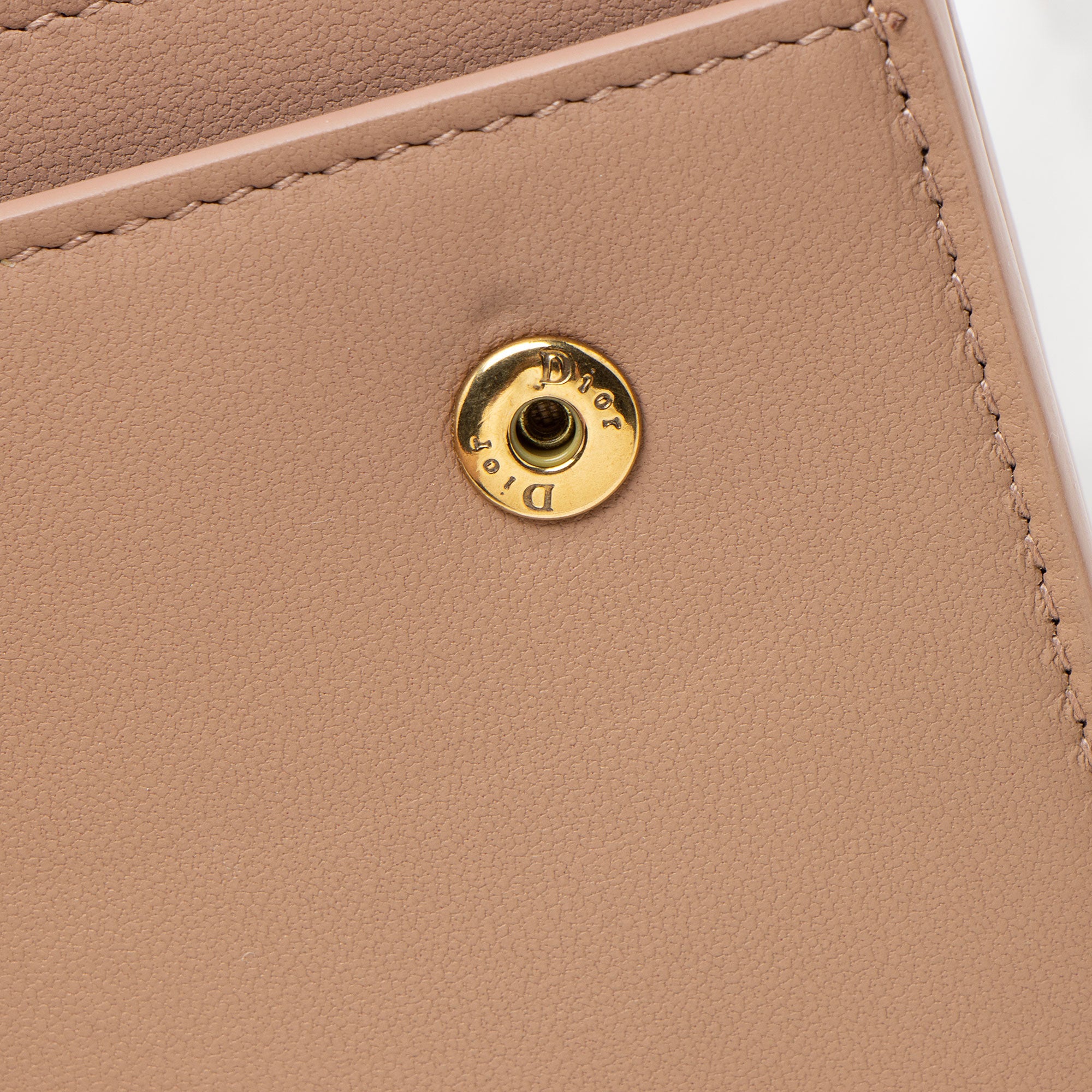 Dior Ultramatte Calfskin Saddle Chain Pouch
