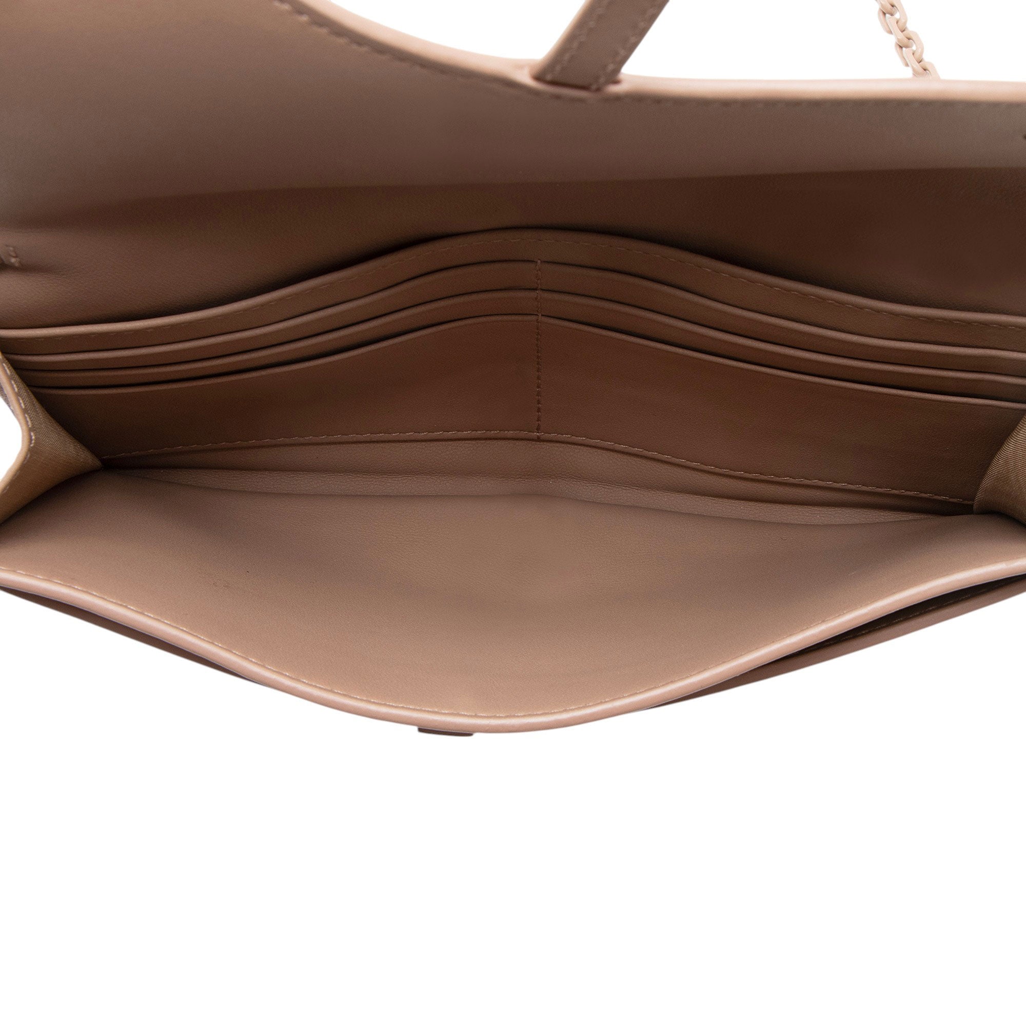 Dior Ultramatte Calfskin Saddle Chain Pouch