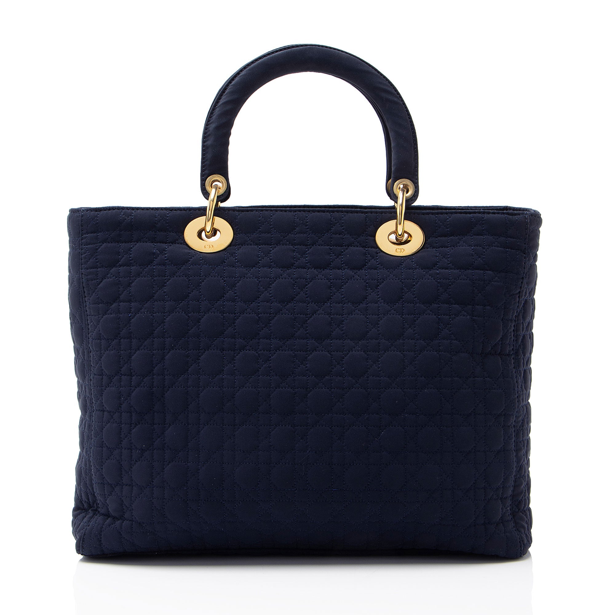 Dior Vintage Nylon Lady Dior Large Tote