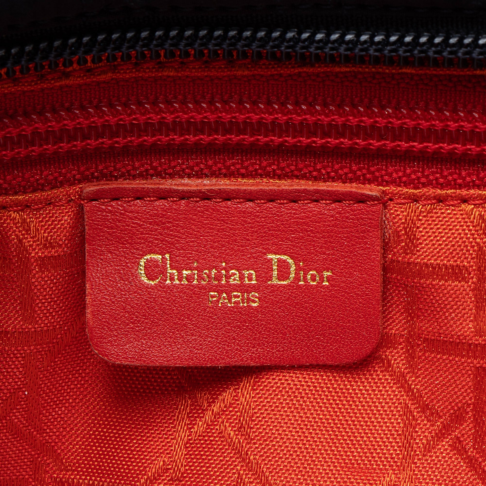 Dior Vintage Nylon Lady Dior Large Tote