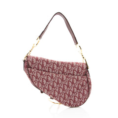 Dior Vintage Oblique Saddle Bag