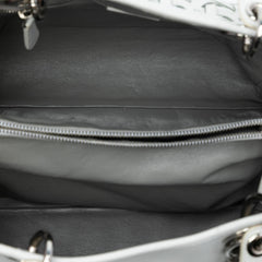 Dior Woven Lambskin Lady Dior Avenue Tote