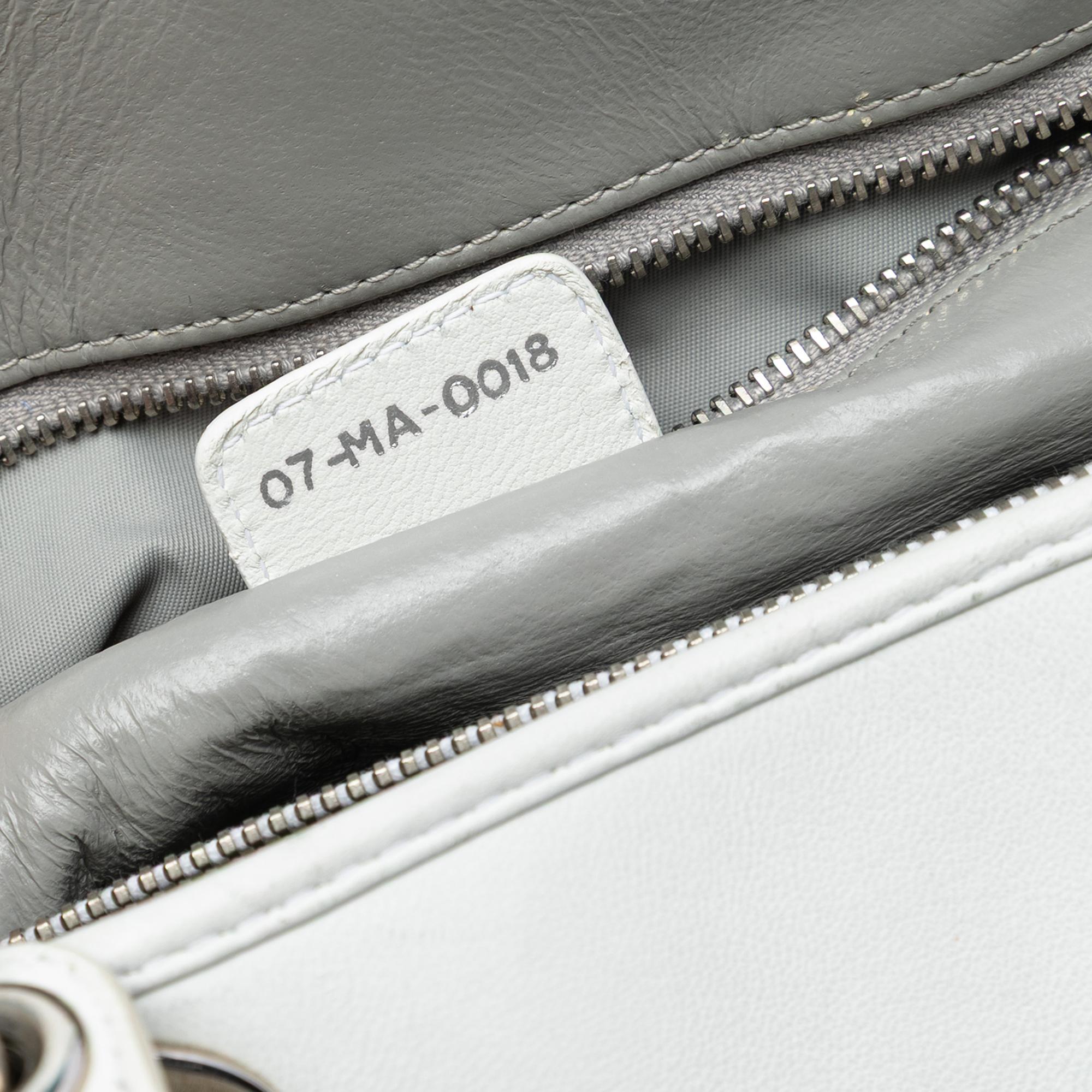 Dior Woven Lambskin Lady Dior Avenue Tote