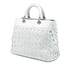 Dior Woven Lambskin Lady Dior Avenue Tote