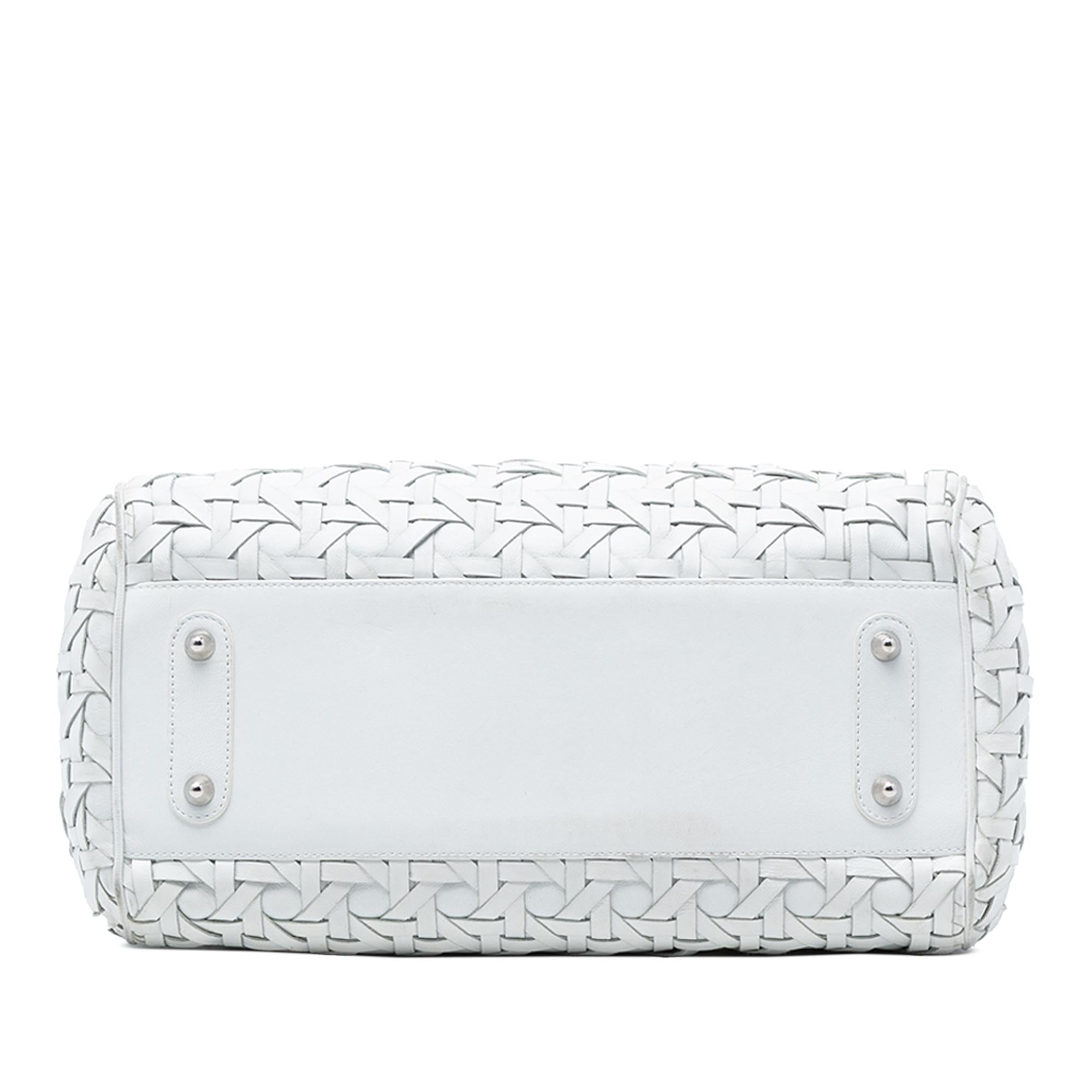 Dior Woven Lambskin Lady Dior Avenue Tote