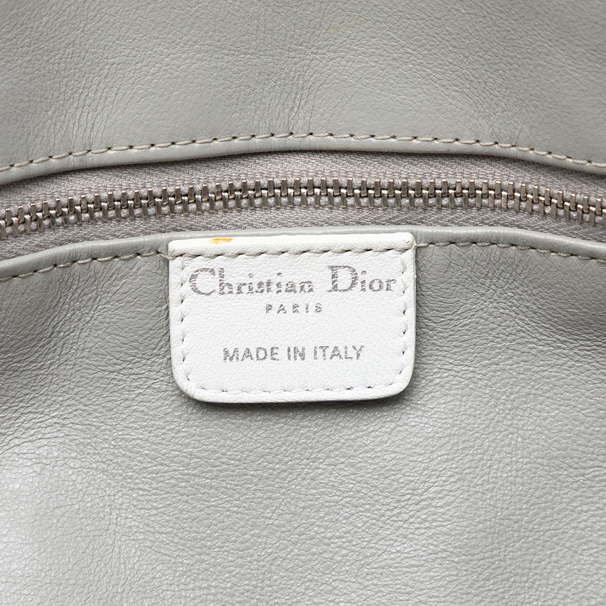Dior Woven Lambskin Lady Dior Avenue Tote