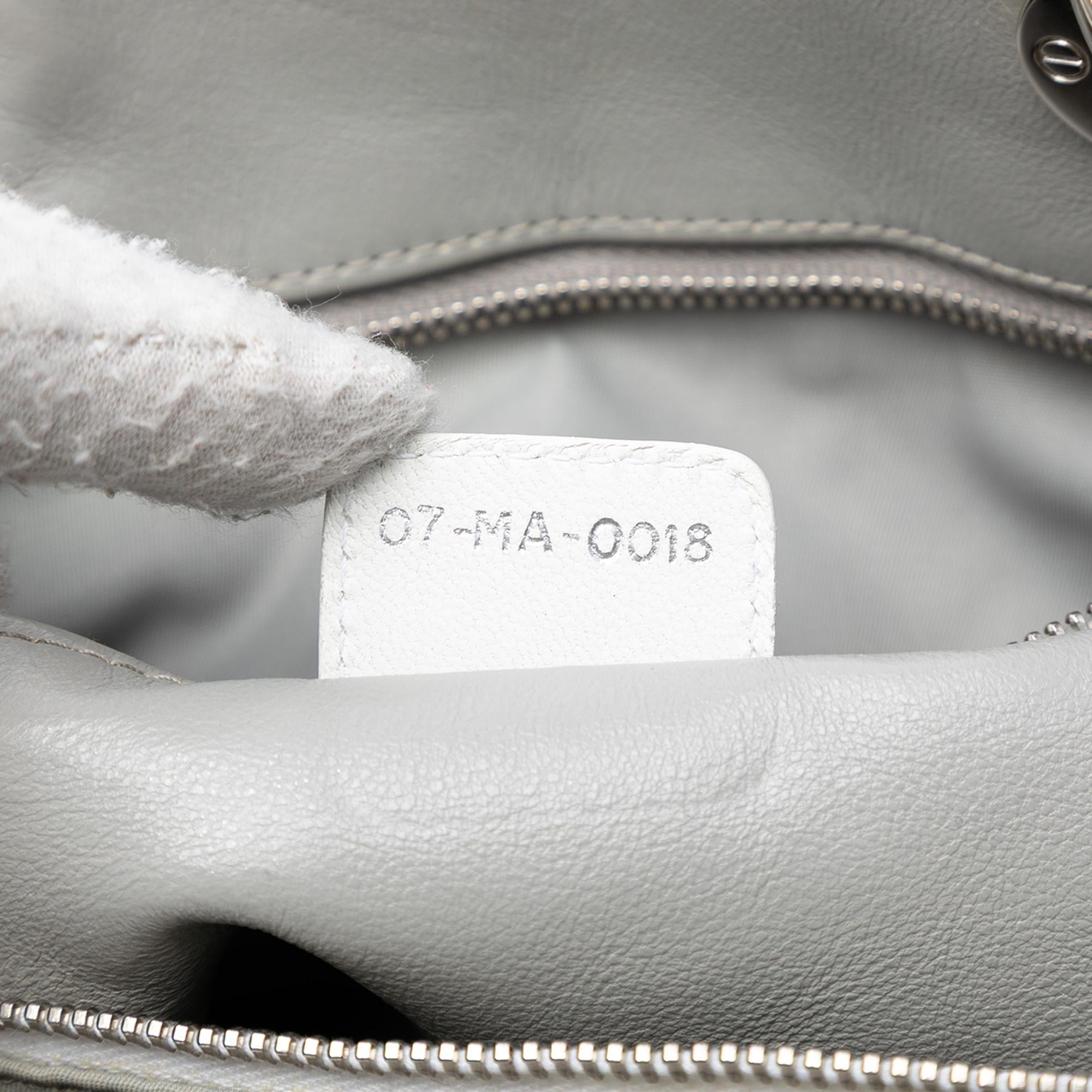 Dior Woven Lambskin Lady Dior Avenue Tote