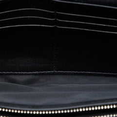 Dior Woven Lambskin Lady Dior Rendezvouz Wallet on Chain
