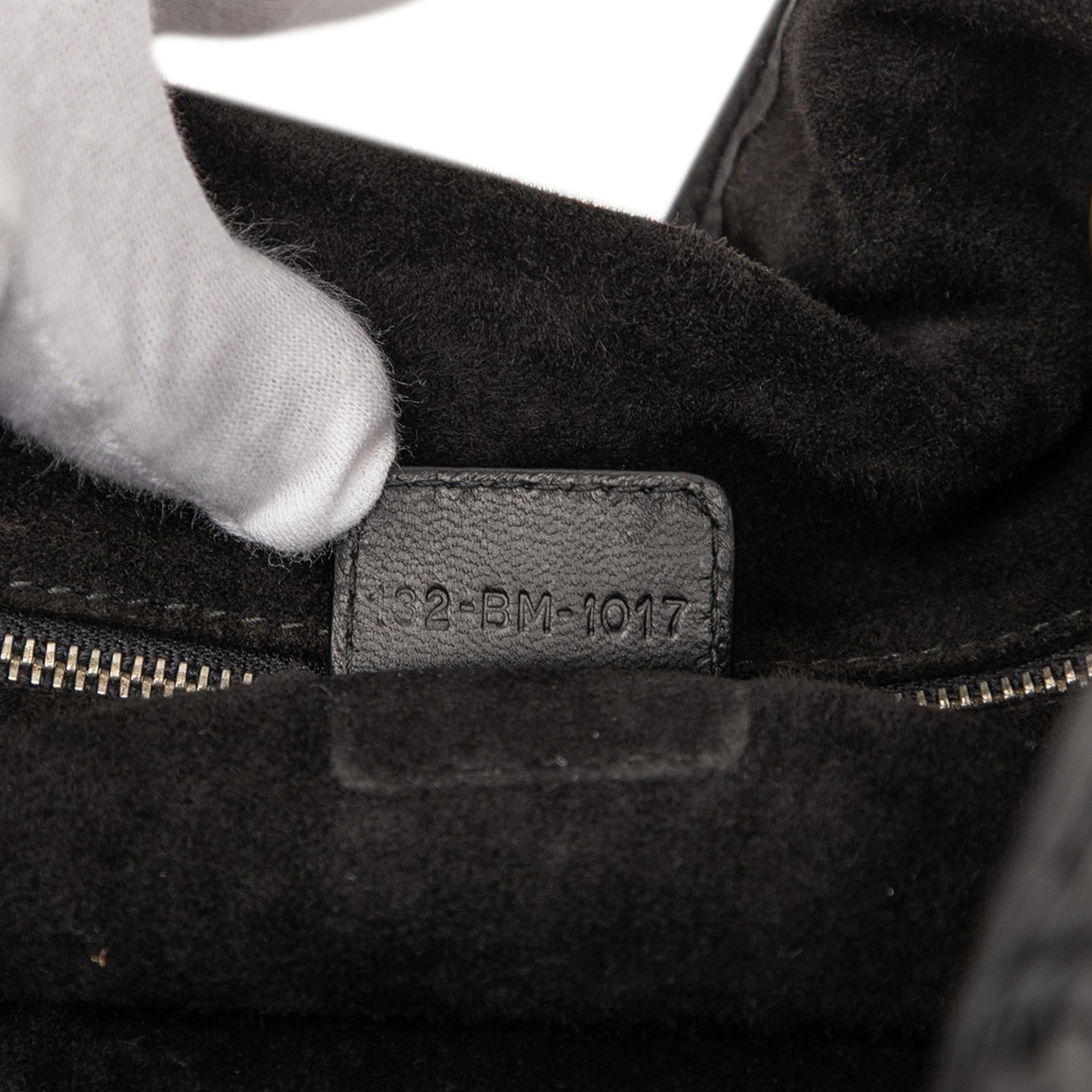 Dior Woven Lambskin Soft Lady Dior Hobo