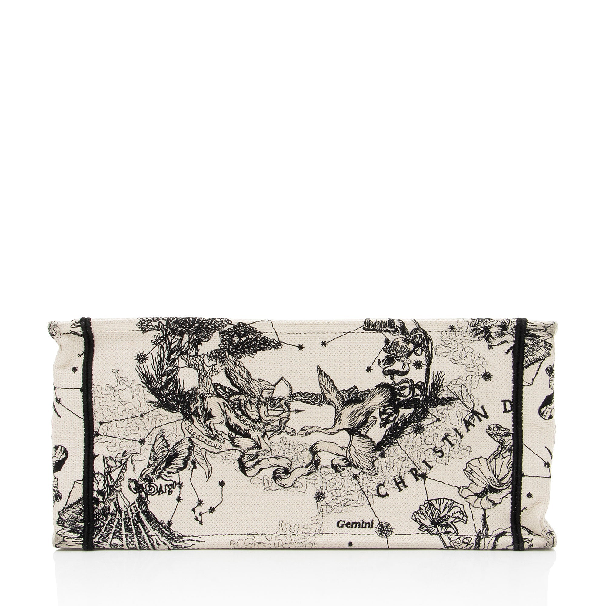 Dior Zodiac Toile De Jouy Medium Book Tote