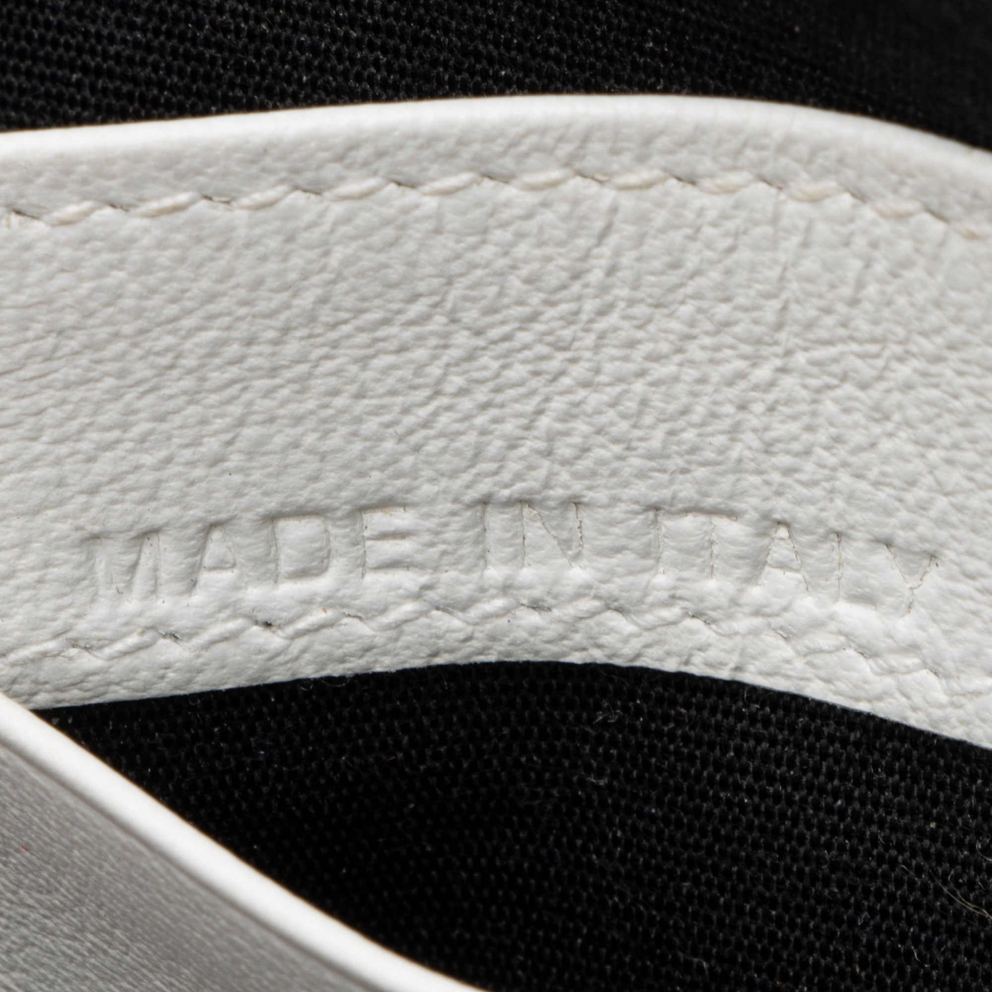 Dior x Daniel Arsham Leather Newsprint Double Zip Crossbody