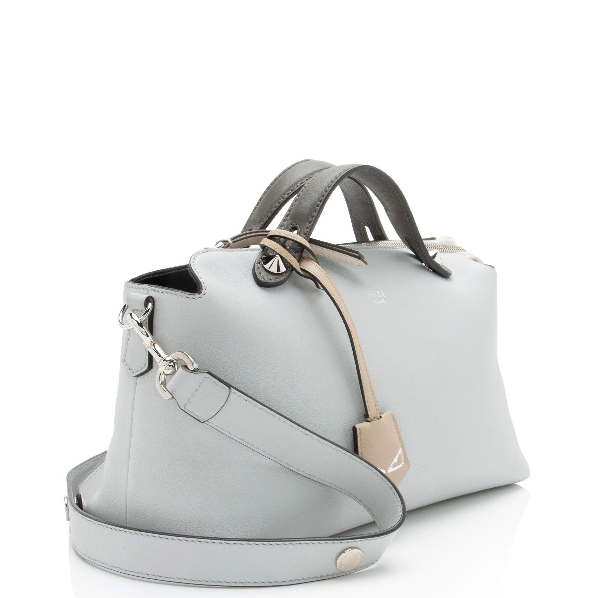 Fendi Calfskin By The Way Small Boston Bag