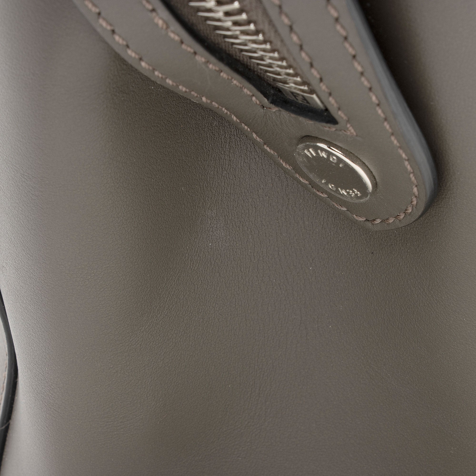 Fendi Calfskin Dotcom Medium Satchel
