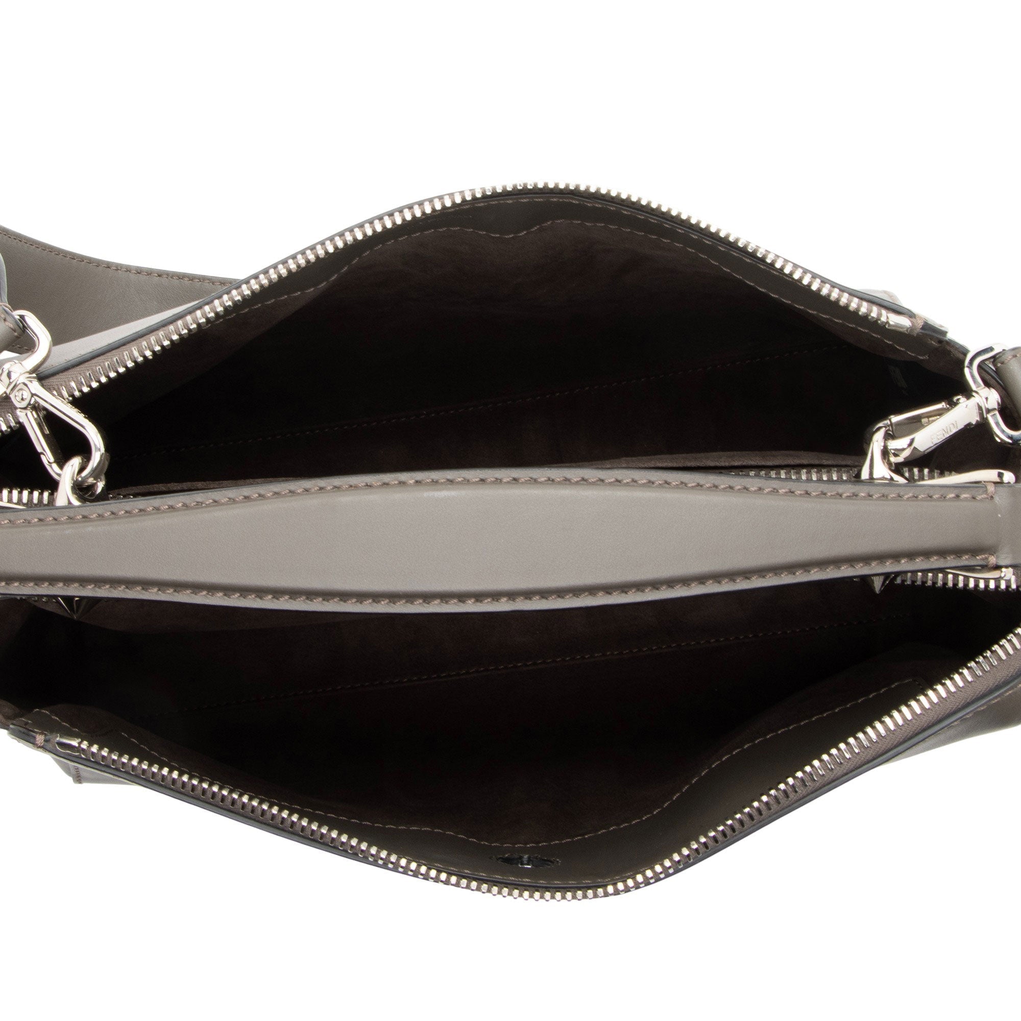 Fendi Calfskin Dotcom Medium Satchel