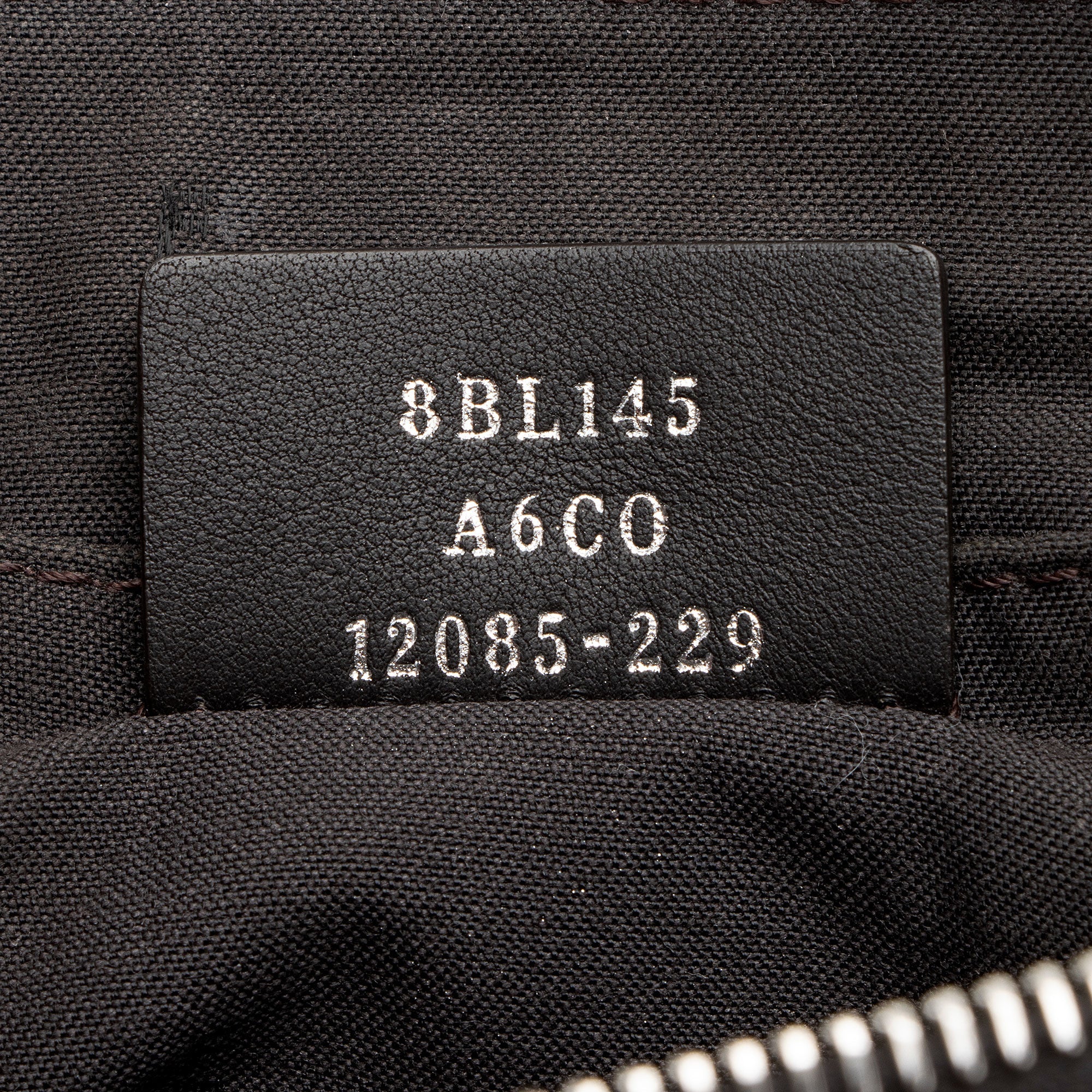 Fendi Calfskin FF Embossed By The Way Mini Boston Bag