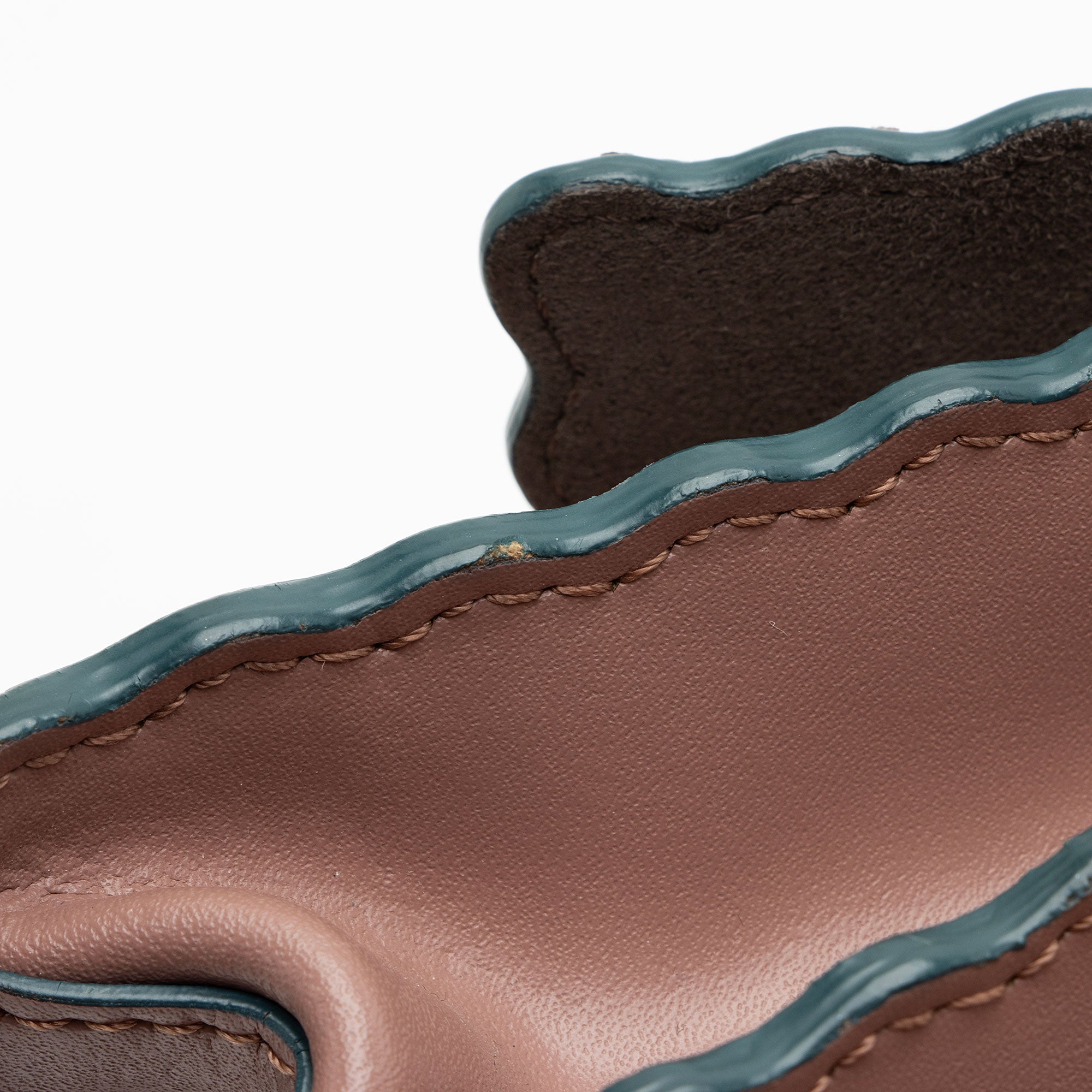 Fendi Calfskin Kan I Mini Shoulder Bag
