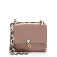 Fendi Calfskin Kan I Mini Shoulder Bag