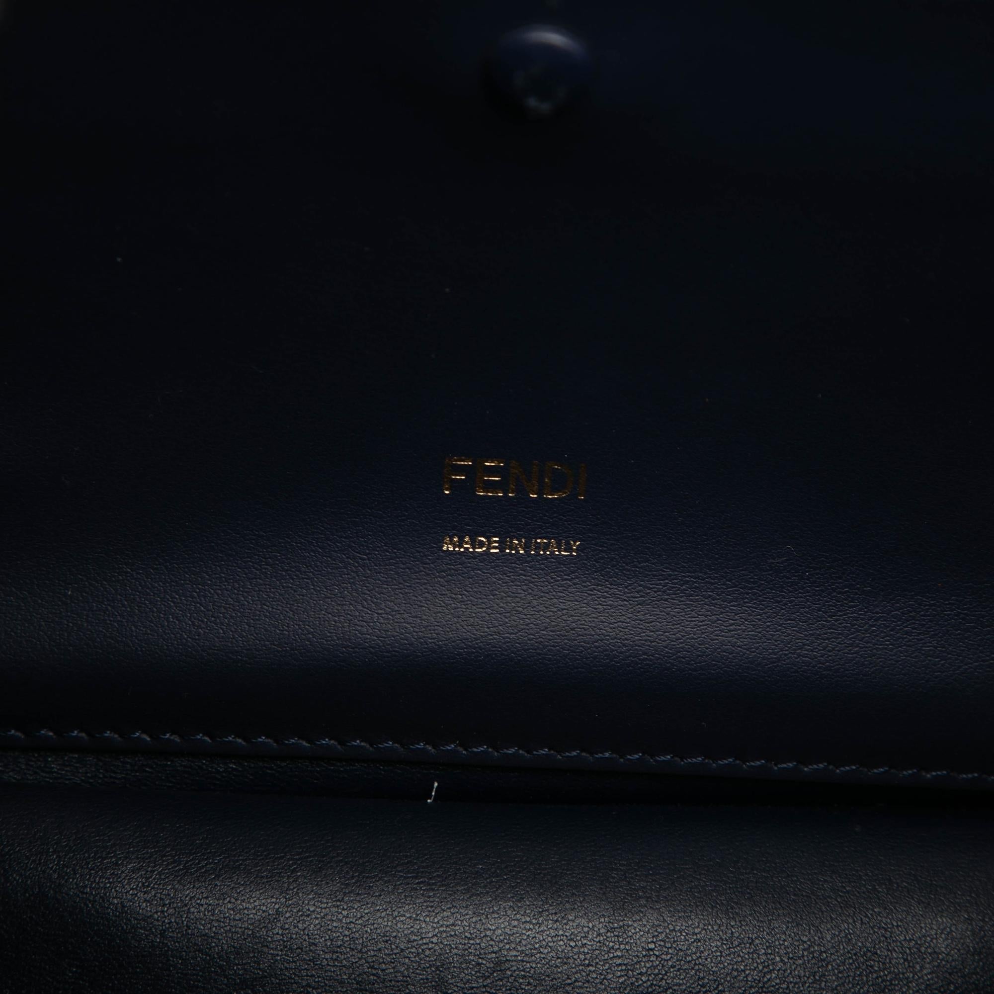 Fendi Calfskin Kan U Satchel