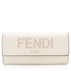Fendi Calfskin Roma Continental Wallet