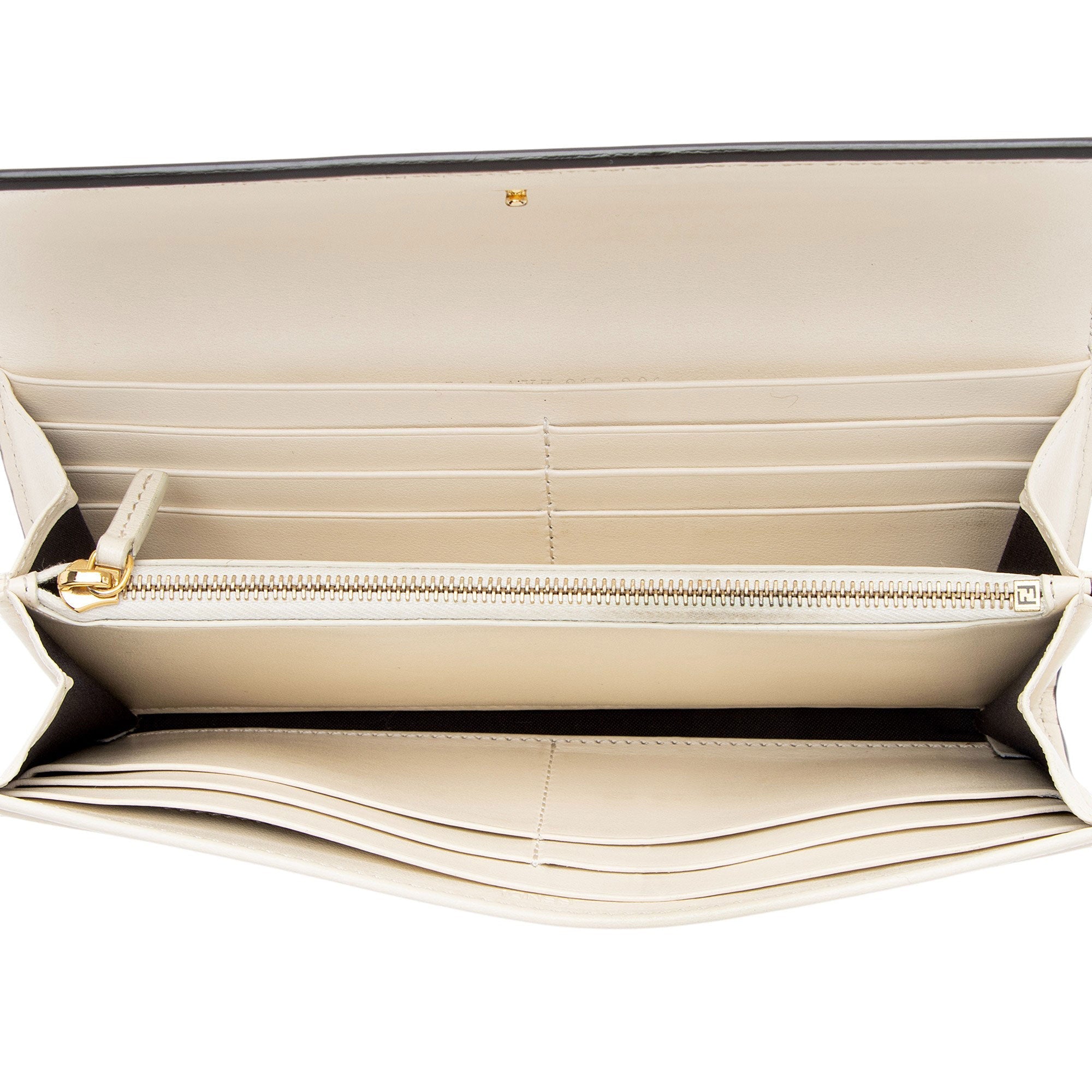 Fendi Calfskin Roma Continental Wallet