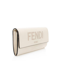 Fendi Calfskin Roma Continental Wallet