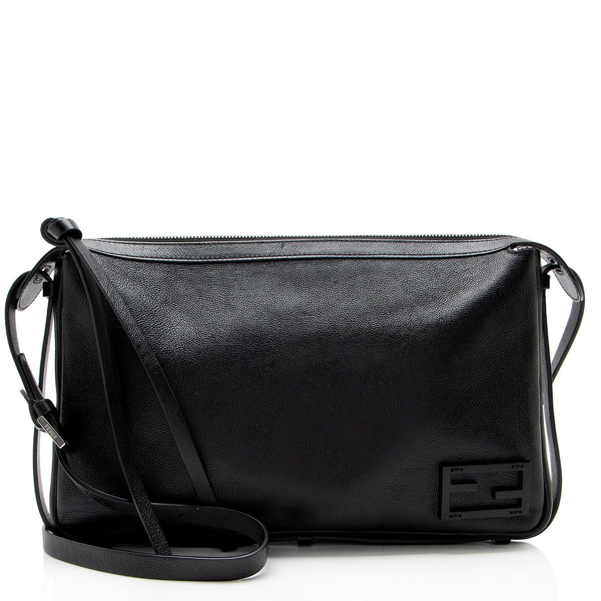 Fendi Calfskin Simply Medium Shoulder Bag