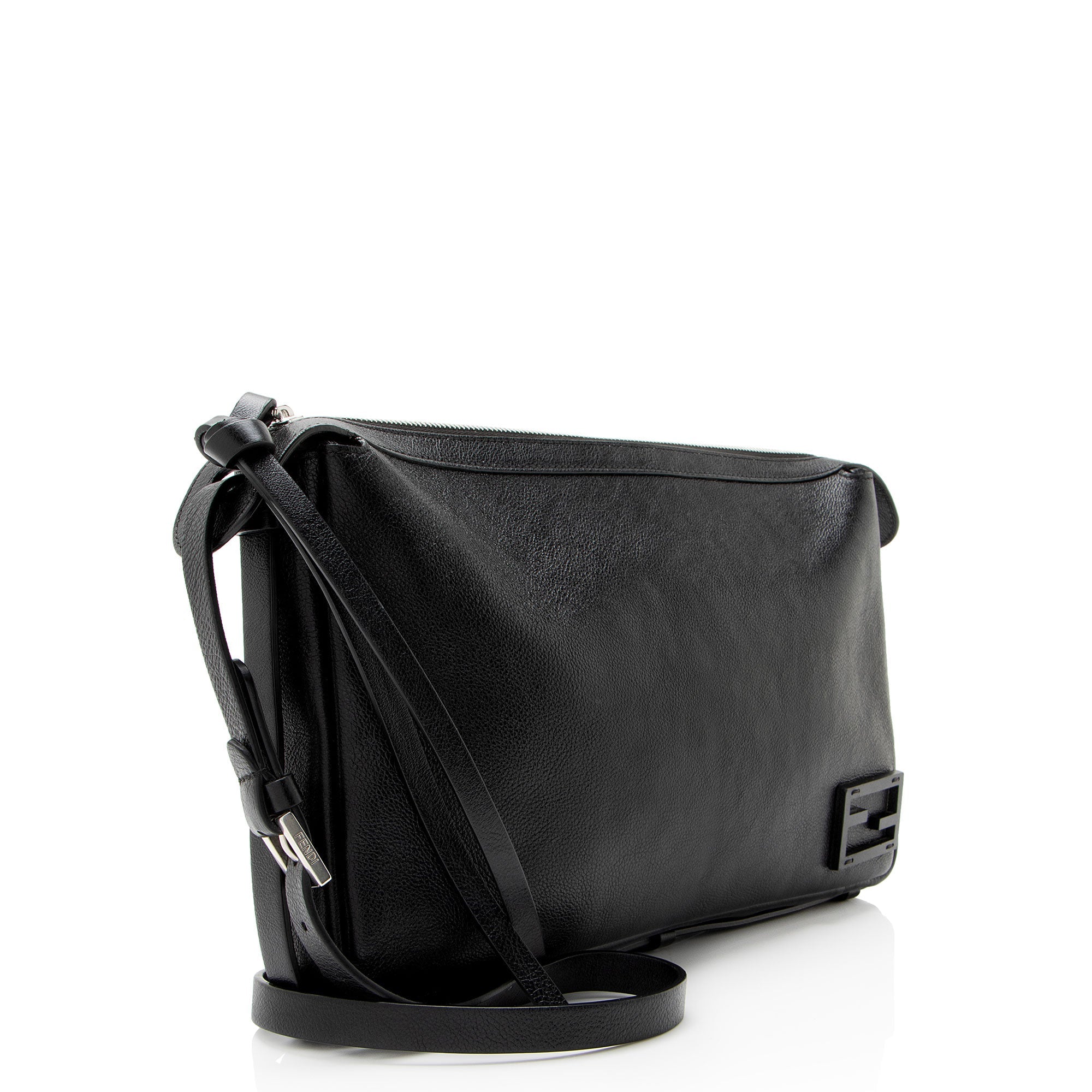Fendi Calfskin Simply Medium Shoulder Bag