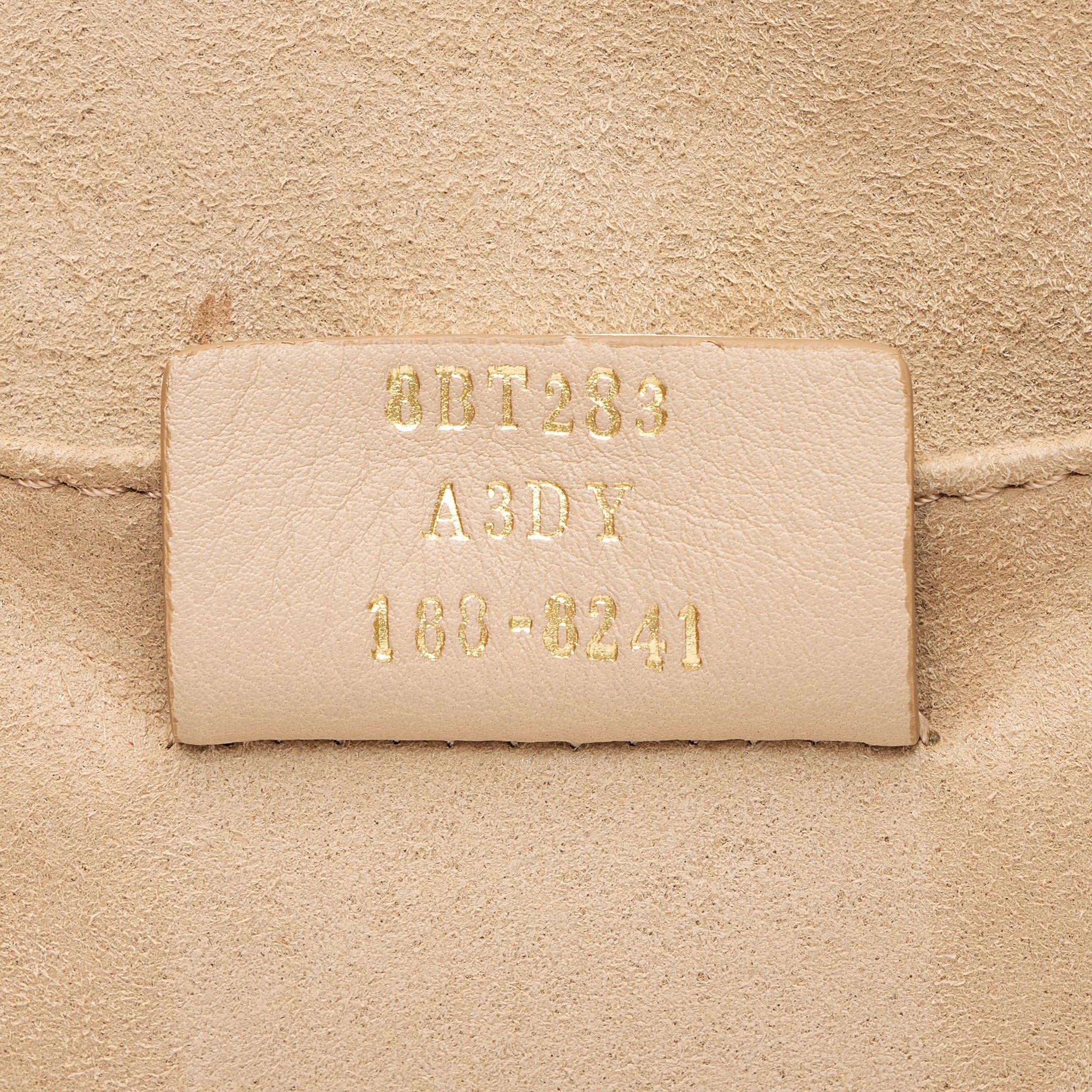 Fendi Calfskin Studded Kan I Medium Shoulder Bag