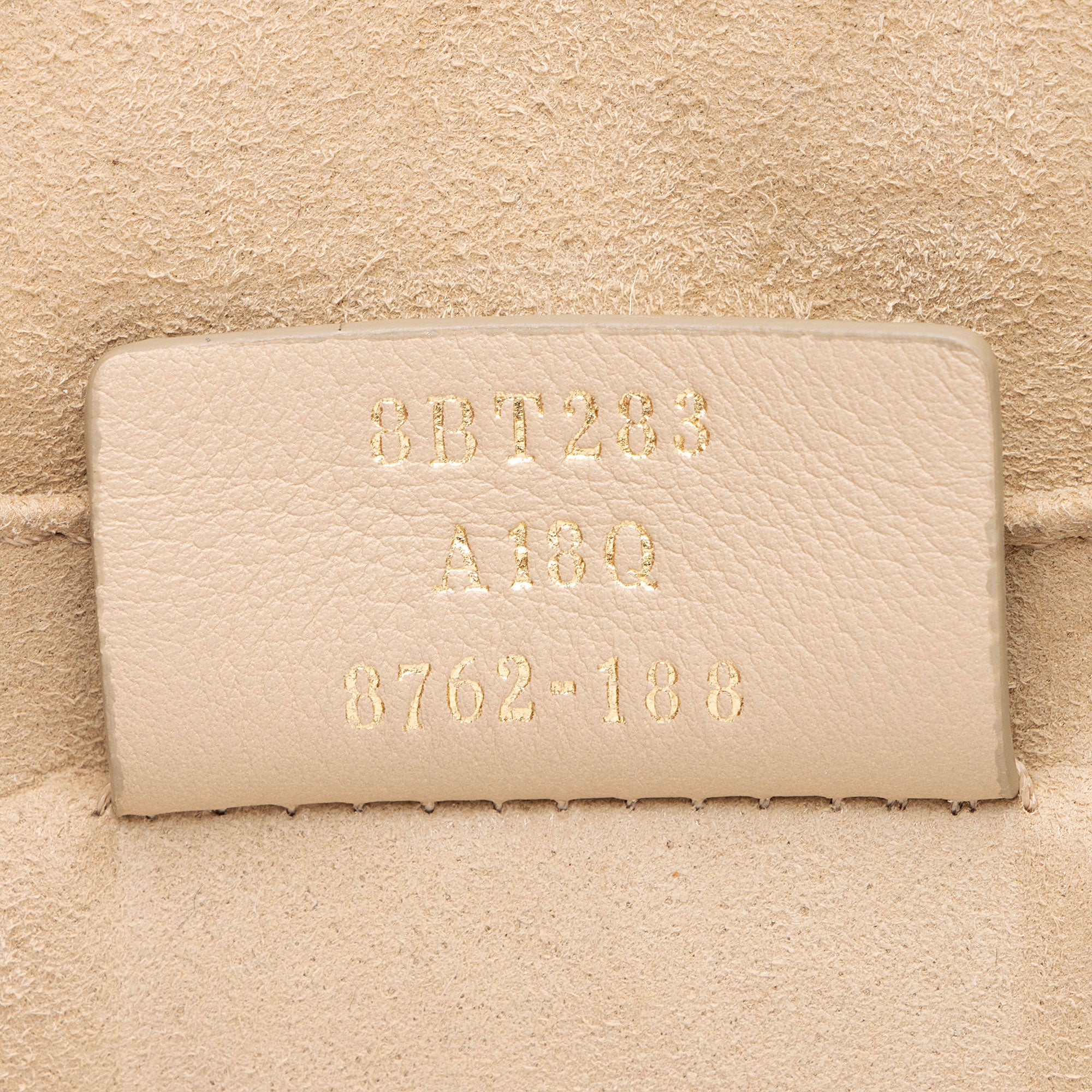 Fendi Calfskin Studded Kan I Medium Shoulder Bag