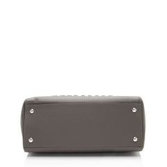 Fendi Calfskin Whipstitch Dotcom Medium Satchel