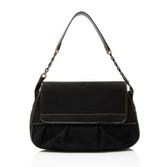 Fendi Canvas B Bis Shoulder Bag