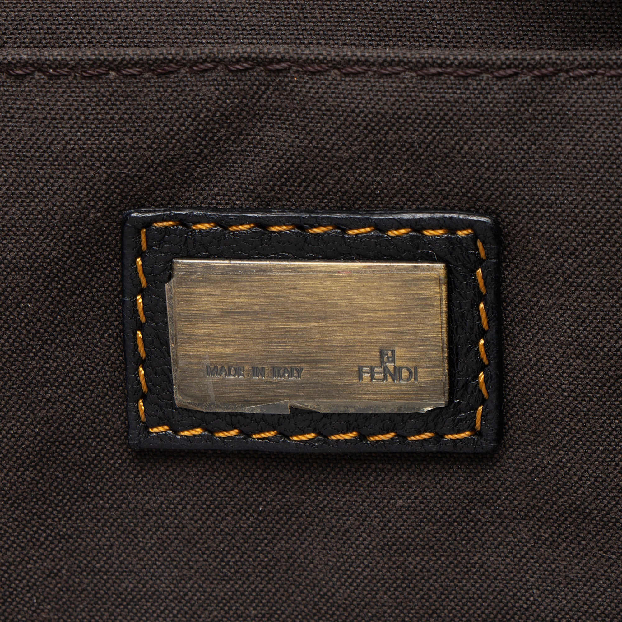 Fendi Canvas B Bis Shoulder Bag